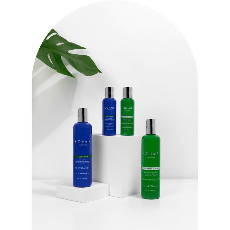 ผลิตภัณฑ์บำรุง ดูแลผม แชมพู เซรั่ม Go Hair โกแฮร์
