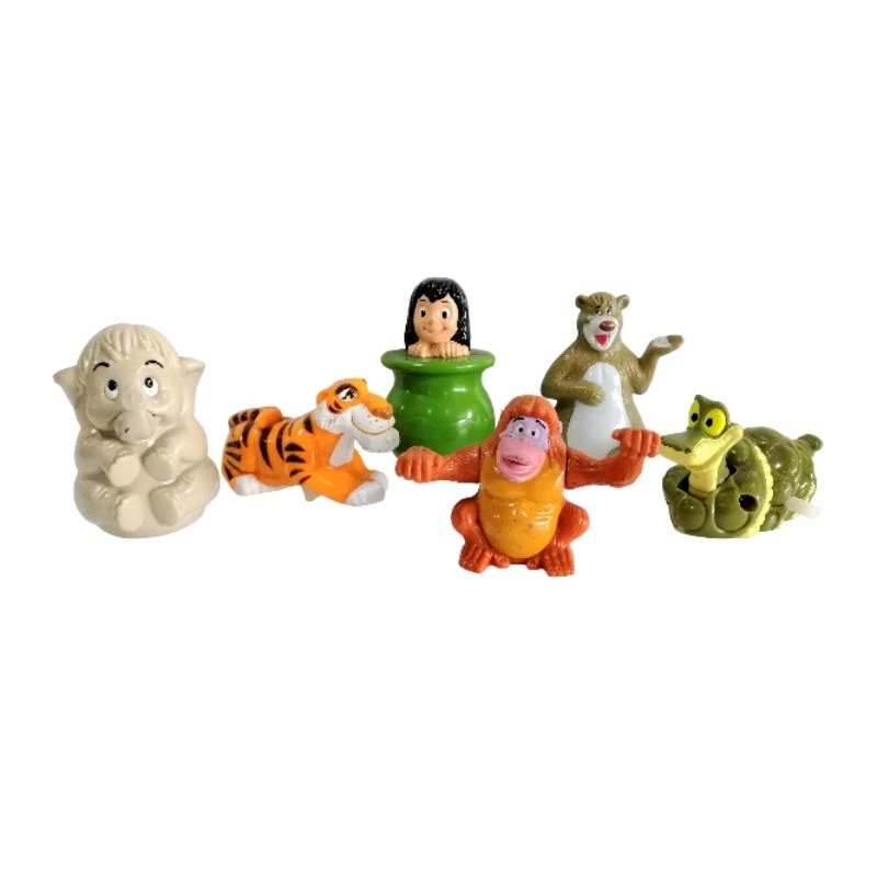 Mcdonald's Happy Meal Toys, The Jungle Book ปี 1990 (4+U3 = 2)