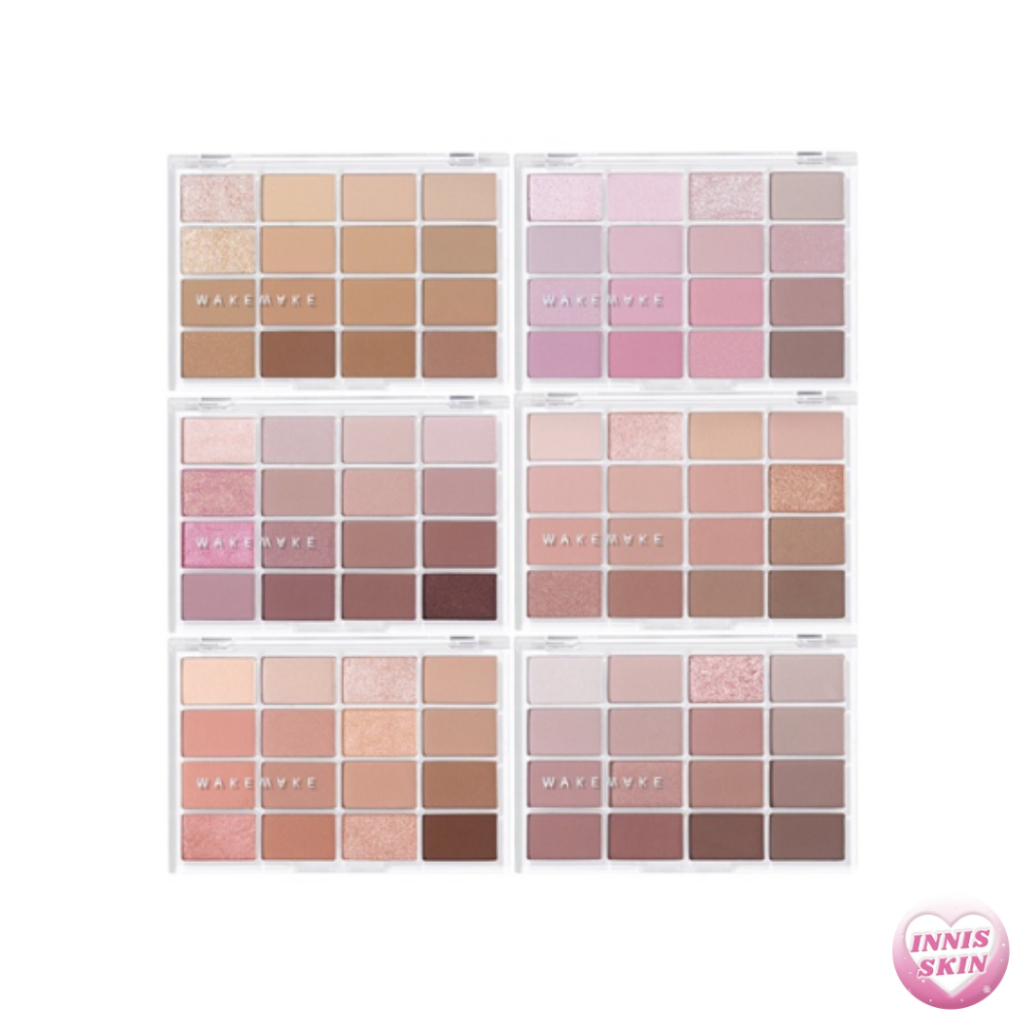(แท้/พร้อมส่ง) Wakemake Soft Blurring Eye Palette