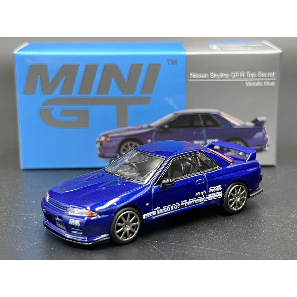 MINIGT / Nissan Skyline GT-R Top Secret  VR32 Metallic Blue