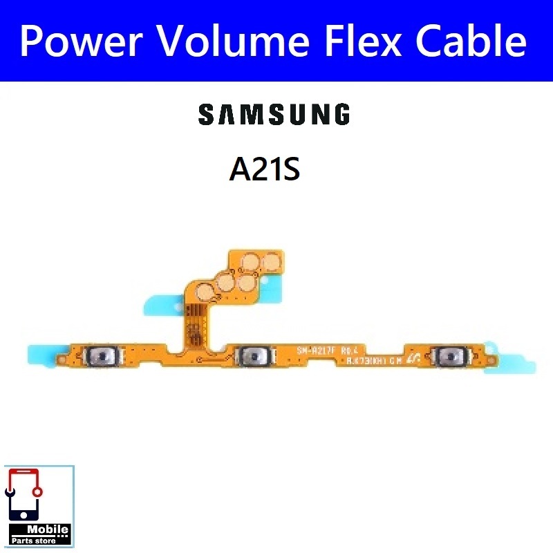 แพรสวิตช์ Samsung A21S แพรpower แพรปิดเปิด Power&Volume Button Flex Cable