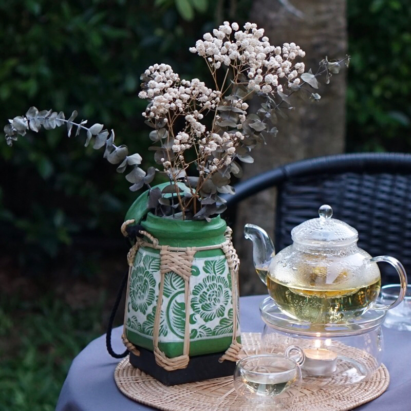 Mini bamboo jar กระติ๊บล้านนา ตกแต่งบ้าน ร้านอาหาร คาเฟ่ พร็อพถ่ายรูปเก๋ ๆ