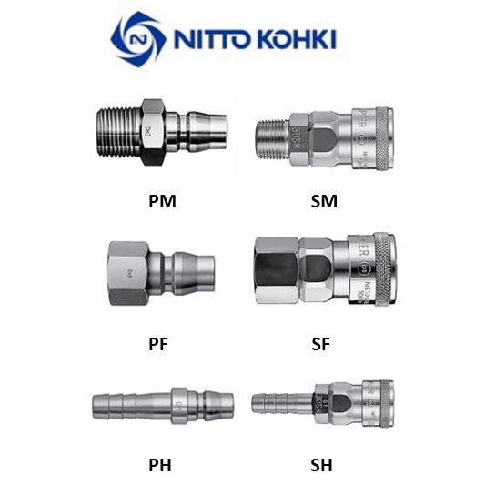 COPPER HI-CUPLA NITTO KOHKI ข้อต่อสวมเร็ว