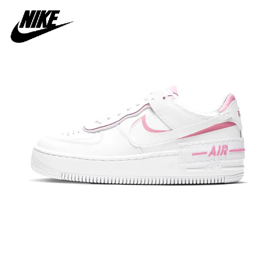 Nike Air Force 1 Low Shadow Pinky white CI0919-102 รองเท้าผู้หญิง ของแท้ 100%