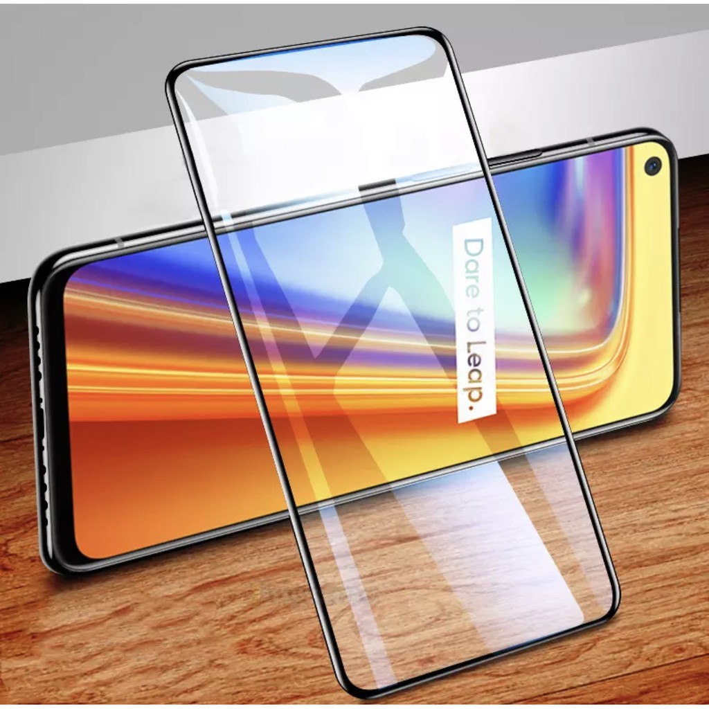 ฟิล์มกระจก Realme แบบเต็มจอ กาวเต็มแผ่น Redlme5/5i/6i/7 5g/ 7Pro/C2/C3/C11/C12/C15/C17/C25/Redlmi Na