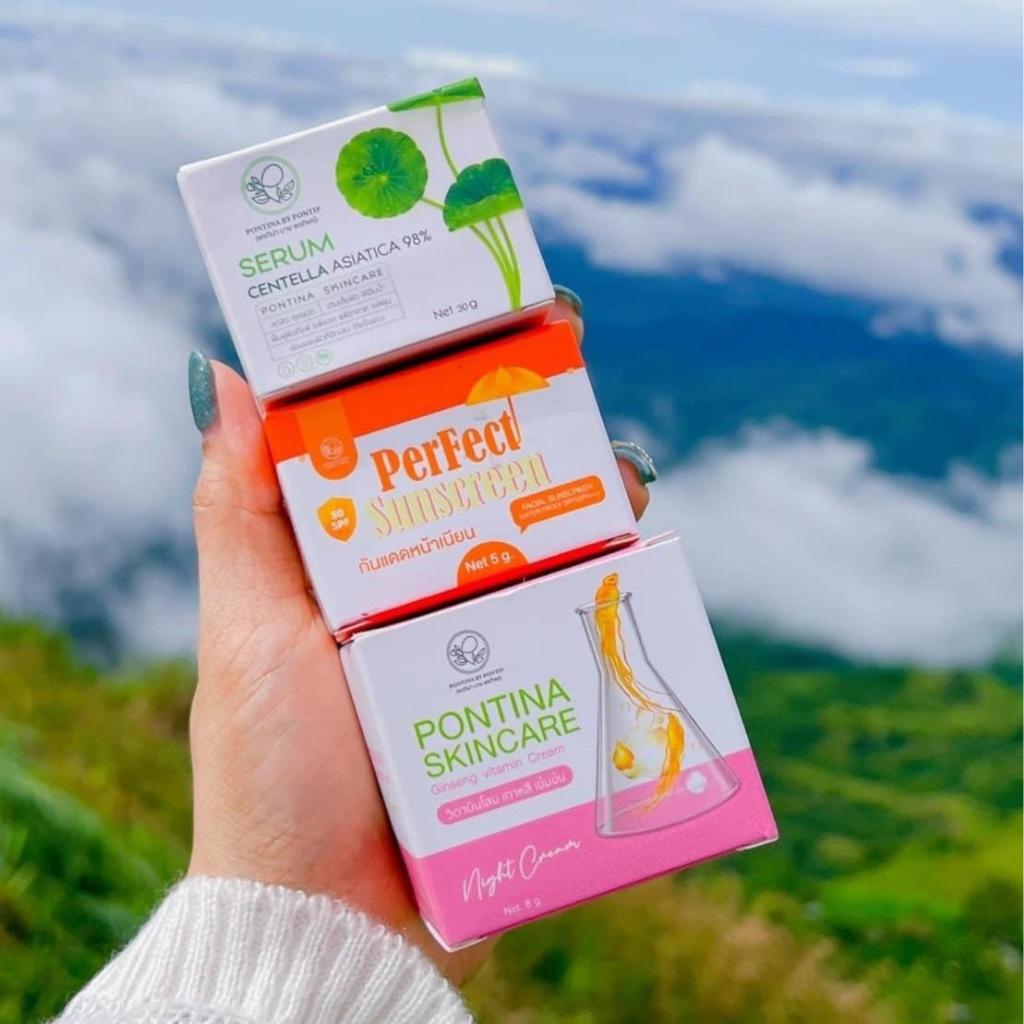 PONTINA BY PONTIP GINSENG CREAM พรทิน่า บาย พรทิพย์ จินเส็ง ครีม ผลิตภัณฑ์บำรุงผิวหน้า