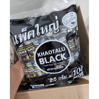 [KHAOTALU BLACK] กาแฟดำเขาทะลุ แพ็คใหญ่ 100 ซอง อร่อยเข้ม..เต็มรสกาแฟโรบัสต้าแท้