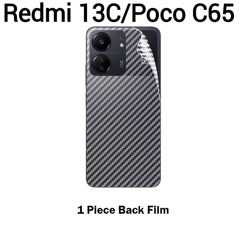 Xiaomi 14Ultra/Redmi 13C/Poco C65ฟิล์มหลังเคฟล่าXiaomi 14/Xiaomi 14Pro/Mi 14/Mi 14 Pro/Xiaomi 13T/Xiaomi 13T Pro