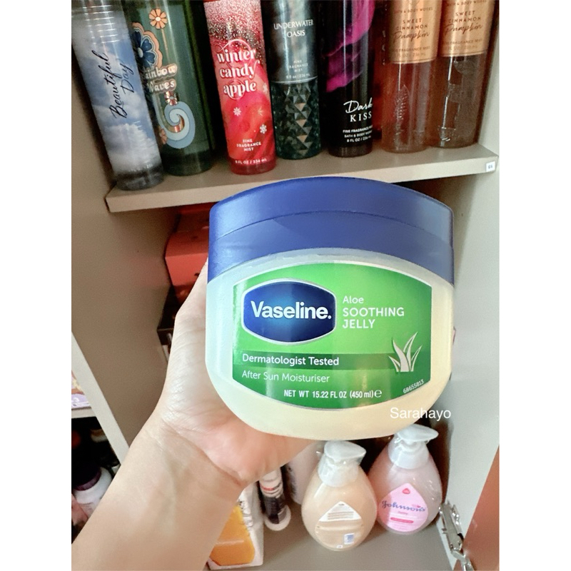 Vaseline Aloe Soothing Jelly 450ml. วาสลีน อโล ซูทติ้ง เจลลี่