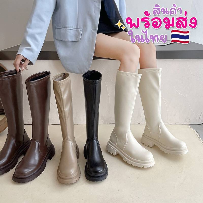 รองเท้าบูทใต้เข่าพร้อมส่ง 02