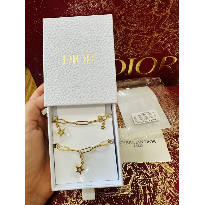 [ส่วนลด30% ป้ายไทย ] Dior Charm silver / Gold ชาร์มดิออร์