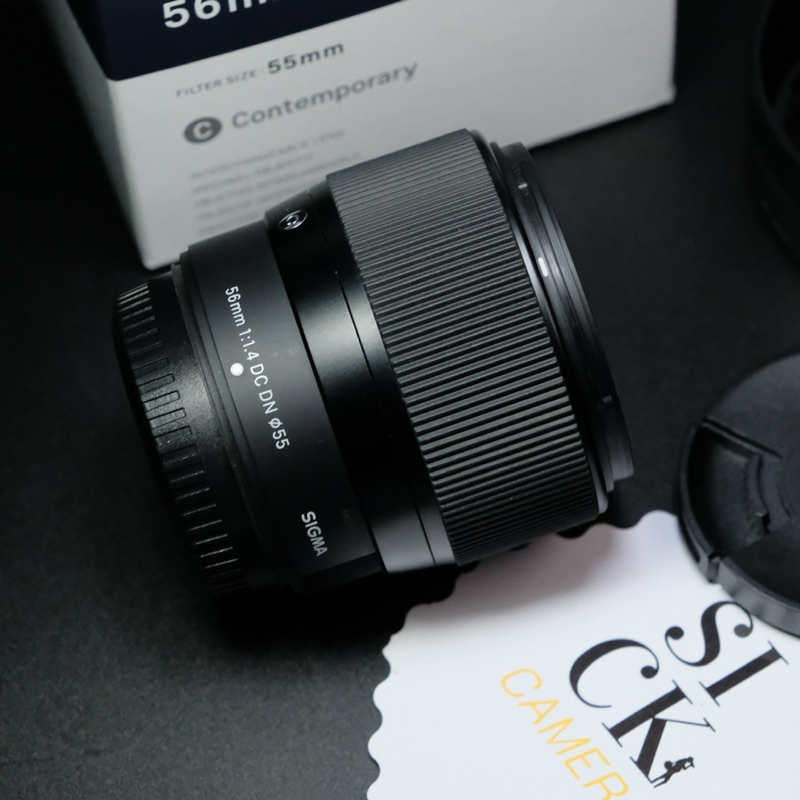 Sigma Lens 56 mm. F1.4 DC DN For Fuji (มือสอง)