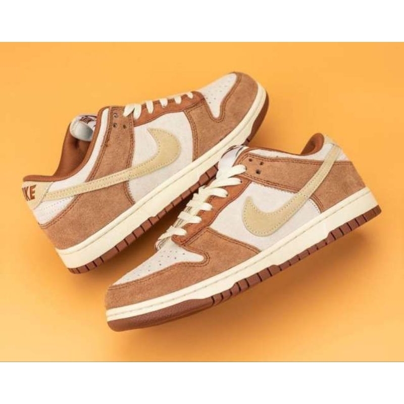 NIKE DUNK LOW "MEDIUM CURRY" *พร้อมส่ง* ของแท้ %