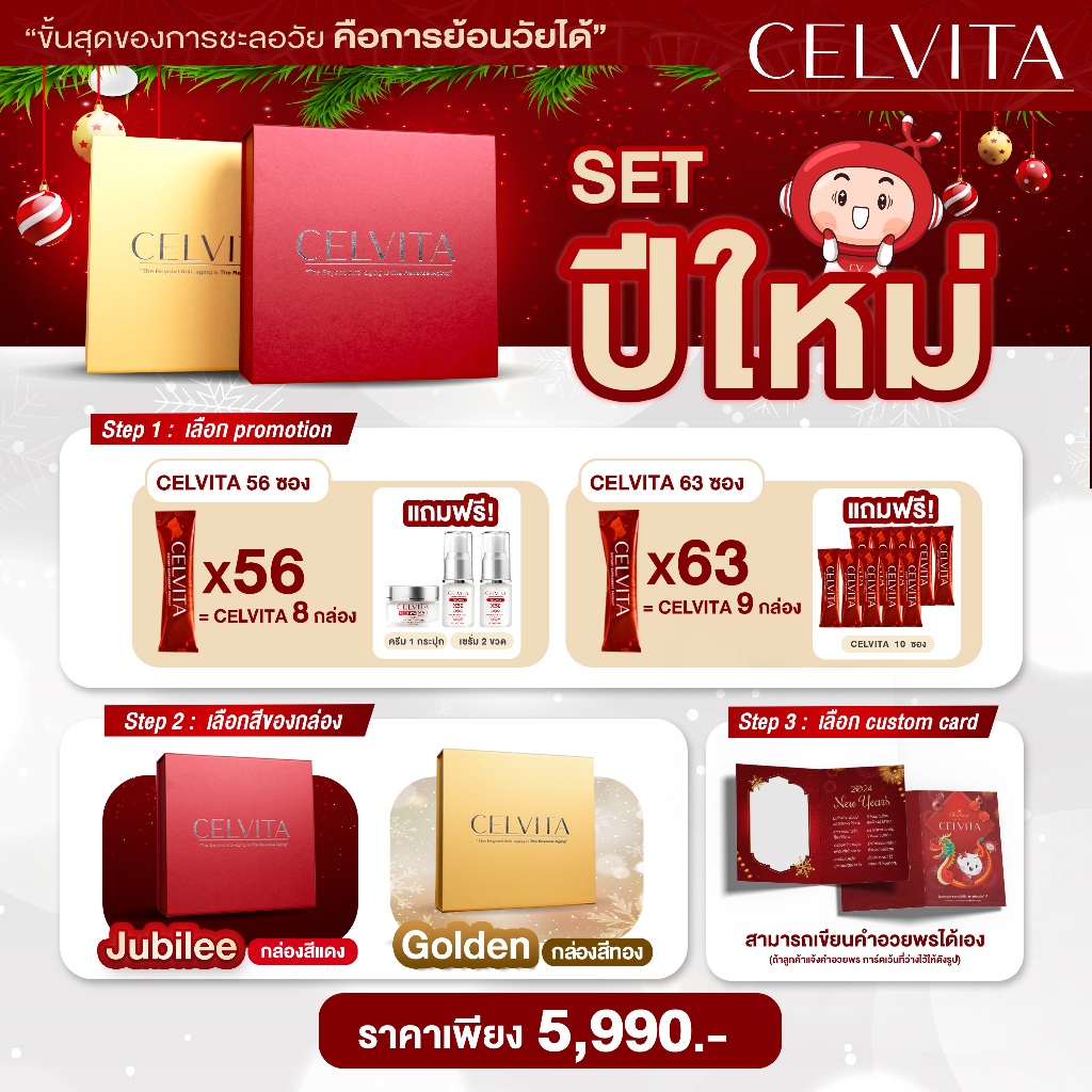 Celvita New Year box set