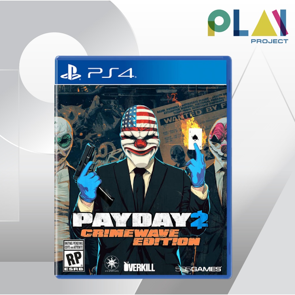 [PS4] [มือ1] Payday 2 Crimewave Edition [PlayStation4] [เกมps4] [แผ่นเกมPs4]