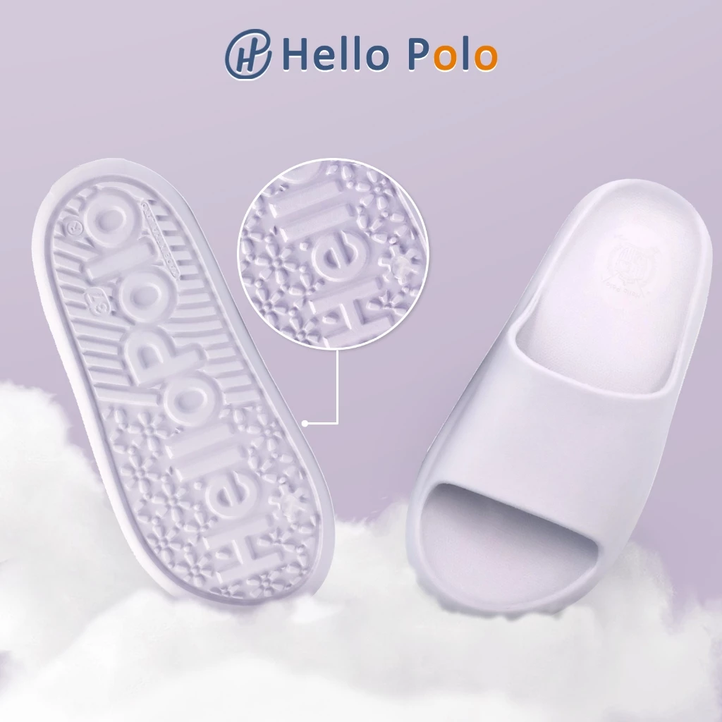 Hello Polo รองเท้าแตะลําลอง นิ่มกันลื่น พื้นหนา ลายอุ้งเท้าแมวน่ารัก แฟชั่น ใส่ในบ้าน ห้องน้ํา HP8007
