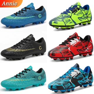 การจัดส่งภายใน 24 ชั่วโมง เด็กๆ 32-43 รองเท้าฟุตบอล Soccer Shoes FG