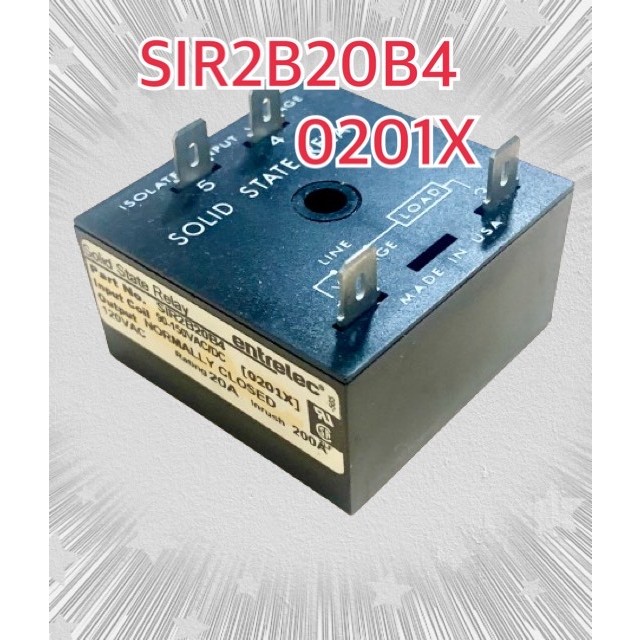 SSAC SIR2B20B4 SOLID STATE RELAY-ISOLATED
