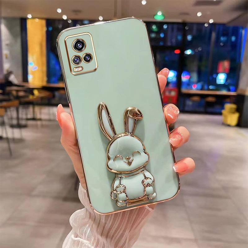 เคส กระต่าย ขาตั้ง  สำหรับรุ่น Huawei Nova5T  เคสโทรศัพท์ ฝาหลัง กันกระแทก เคสนิ่ม (ส่งจากไทย) - รูปที่ 5