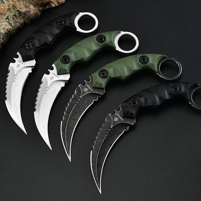 มีดกรงเล็บ มีดคารัมบิท Strider รุ่น เล็บเหยี่ยว