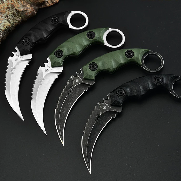 มีดกรงเล็บ มีดคารัมบิท Strider รุ่น เล็บเหยี่ยว