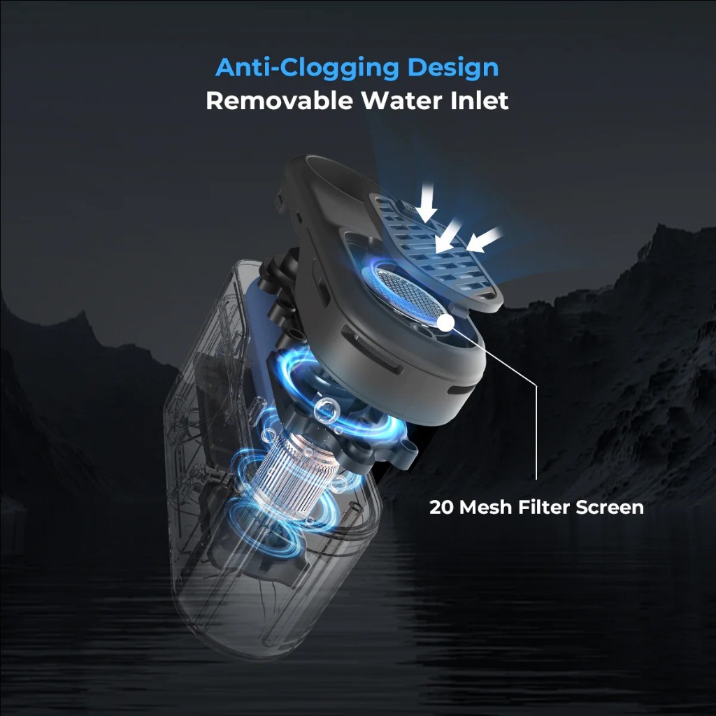 FLEXTAIL Max Shower ฝักบัวแคมป์ปิ้งชาร์จไฟได้ เบา กะทัดรัด พกง่าย ระบบดูดน้ำสุดล้ำ ป้องกันน้ำได้ - รูปที่ 6