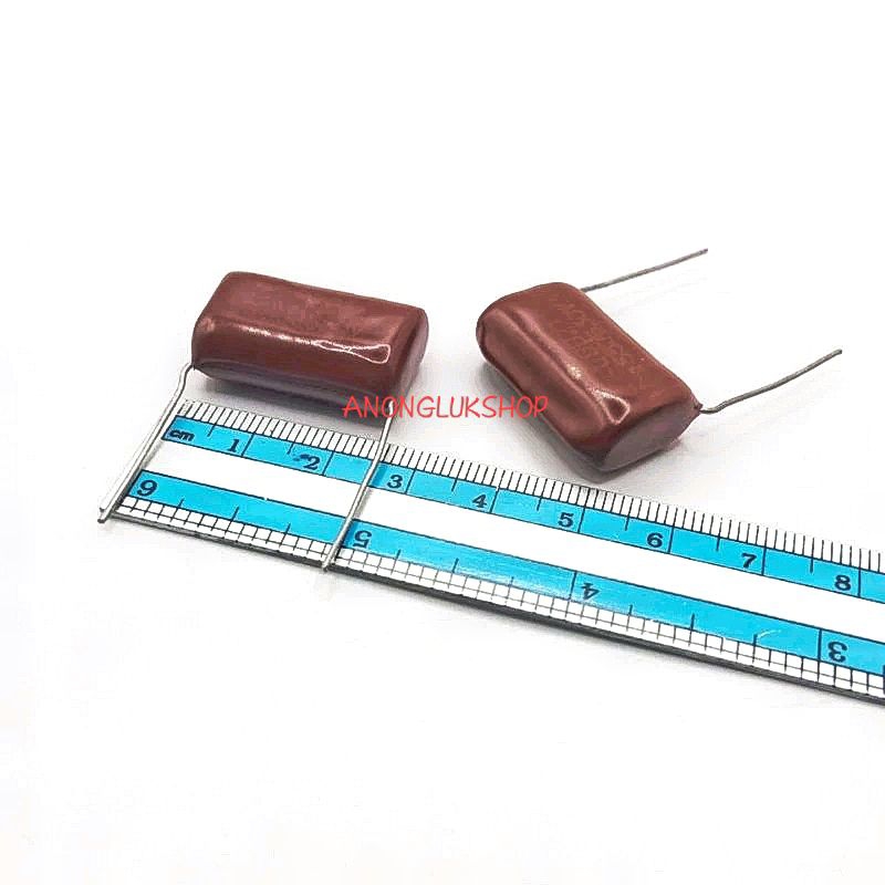 3ตัว 👉👉C155J630V C 1.5UF 630V C 1.5MF 630V คาปาชนิดไมล่า ระยะขา 25มิล