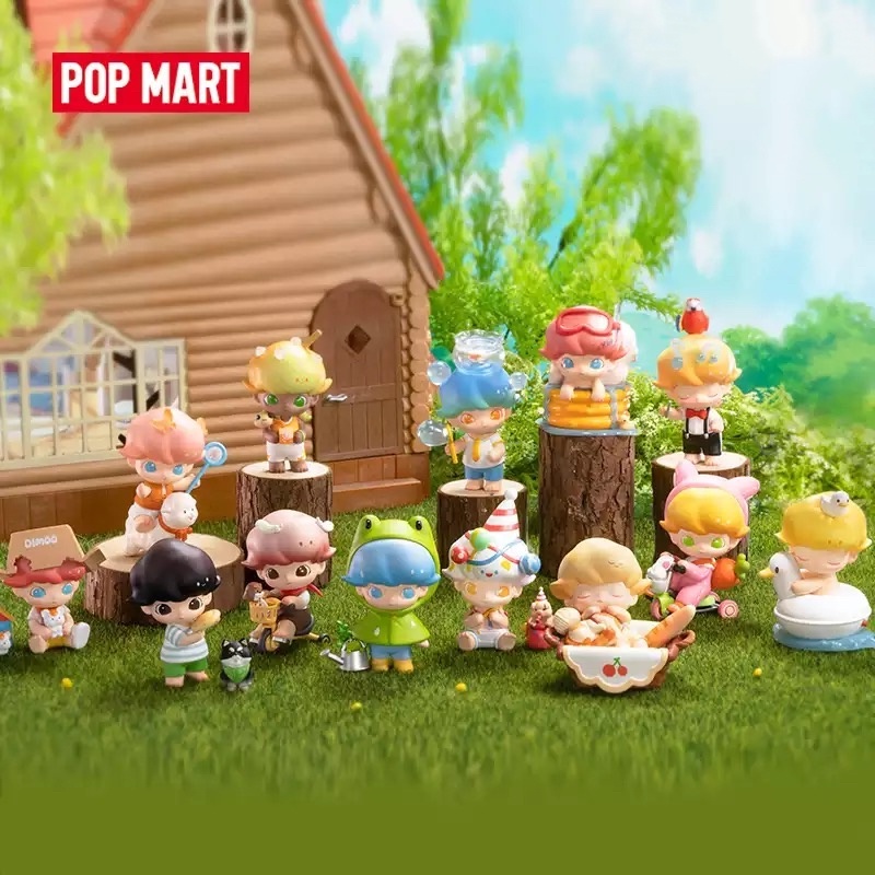 POP MART Dimoo - Pets Vacation ของแท้แกะเช็คการ์ด