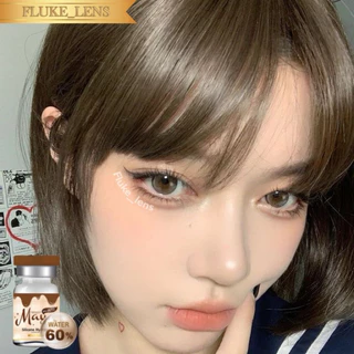 คอนแทคเลนส์ พรีเมี่ยม 💗 Supassara (มินิ) อมน้ำ60%💧Silicone Hydrogel ปรับตาไบรท์ จากเกาหลี mayalens