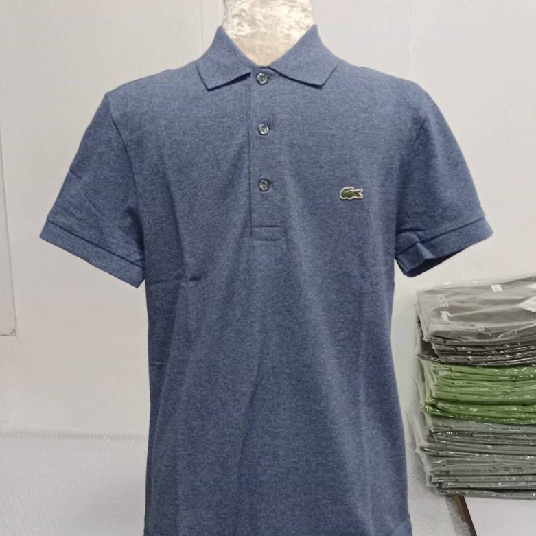 Lacoste เสื้อโปโลชาย รุ่น Lacoste Men's Slim Fit Pique Polo Shirt Code: PH7937 10 2GF (สินค้าตำหนิ)