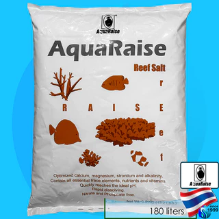 Aquaraise Reef Salt / Enhanced Formula 3kg / 6kg เกลือทำน้ำทะเล เกลือสังเคราะห์ น้ำทะเลเทียม salt aqua raise