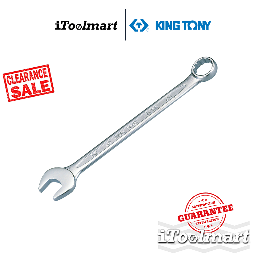 KINGTONY ประแจแหวนข้าง-ปากตาย รุ่น 1060 มีขนาดให้เลือก 6 - 26 mm.