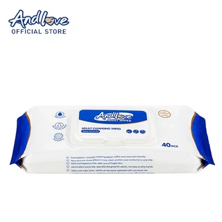 【ขายส่ง！！！】ANDLOVE Wipes เซอร์เทนตี้ไวพ์ ผ้าเช็ดทำความสะอาดผิวสำหรับผู้ใหญ่ (1200 แผ่น x 30 แพ็ค)