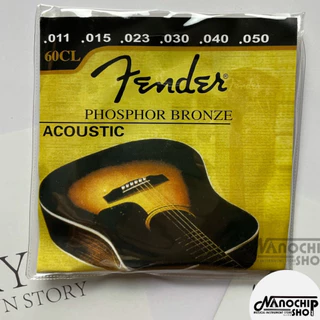 (พร้อมส่ง) Fenderสายกีตาร์โปร่ง สายกีตาร์ไฟฟ้า เบอร์9/10/11/12 ครบชุด6เส้น จับนิ่ม สบายนิ้ว เสียงดี คุณภาพเยี่ยม