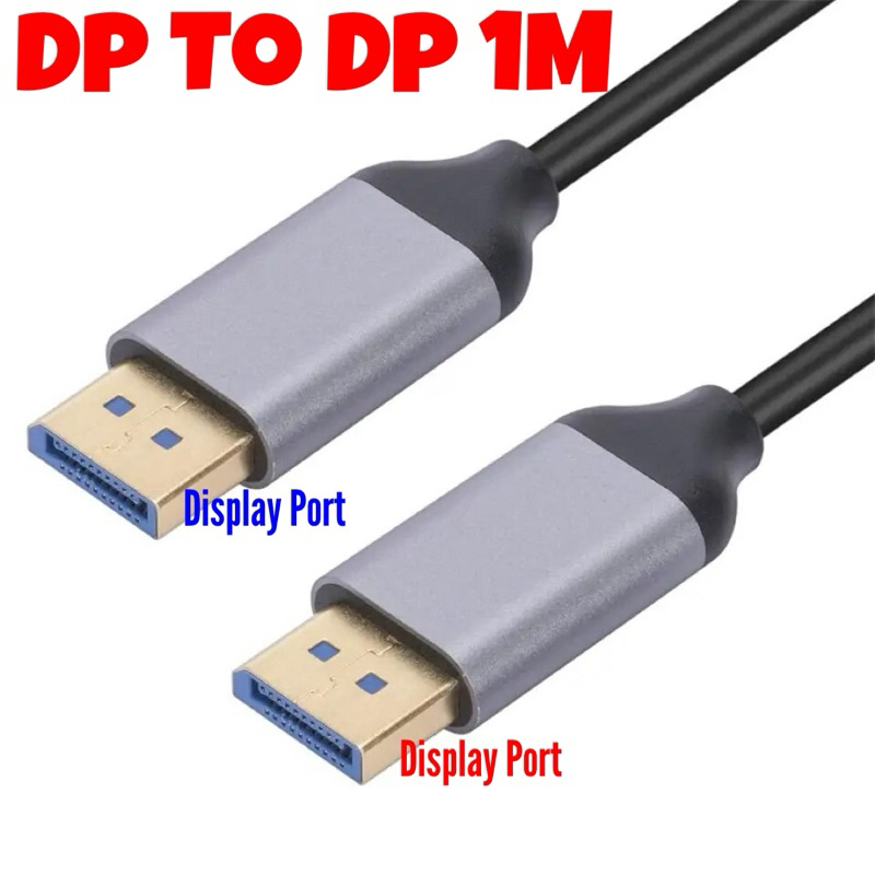 สาย DisplayPort 1ชิ้น DP TO DP 1.2สายอะแดปเตอร์พอร์ตแสดงผล4K 60Hz สำหรับจอภาพเกมคอมพิวเตอร์ HDTV ขายส่ง
