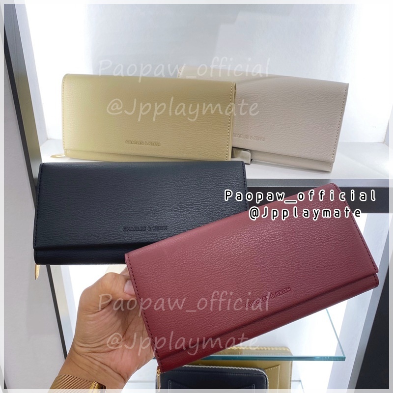 กระเป๋าสตางค์ Charles & Keith รุ่น Tassel Detail Long Wallet : CK6-10701370แท้จากชอป