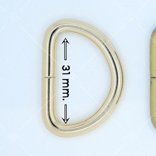 ปลีก/ส่ง.. (1ชิ้น) ห่วงตัวDลวด 3.1ซม. งานซิ้ง ชุบเกรดA ไม่ลอ…