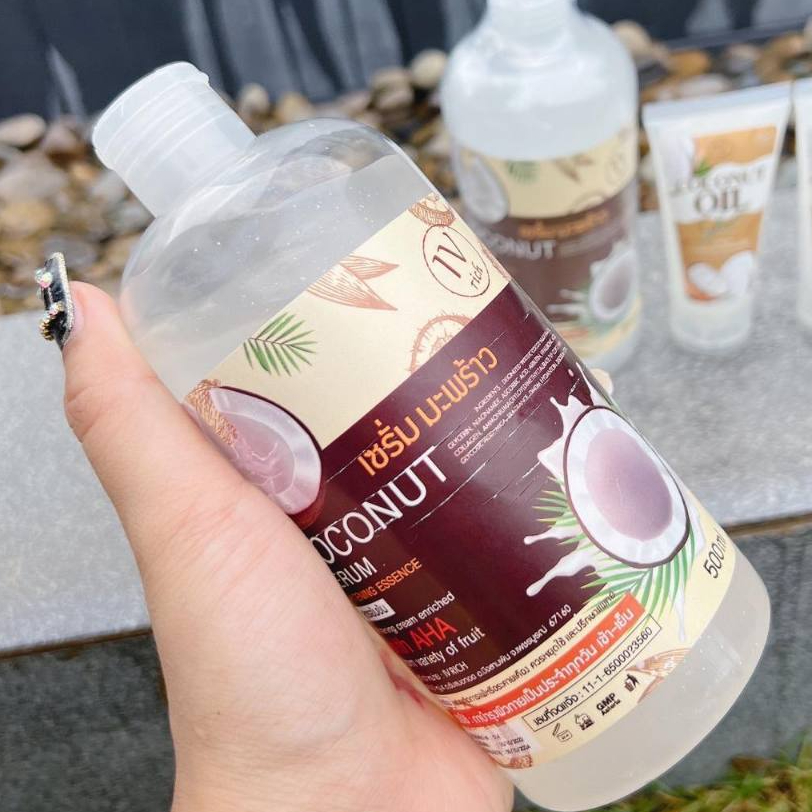 เซรั่มมะพร้าว Serum Coconut Essence หัวเชื้อมะพร้าว ไอวี ริช 500g