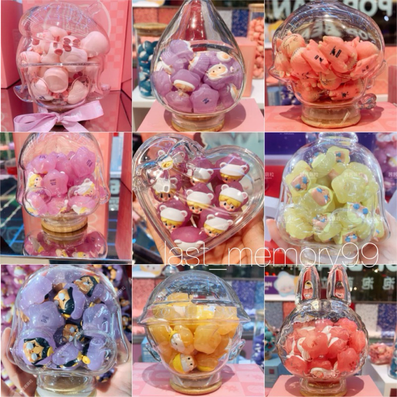📍พร้อมส่ง โหลเปล่า PopBean Series Crybaby PUCKY LABUBU SP ZIMOMO DUCKOO VIVICAT MOLLY DIMOO POPBEAN 