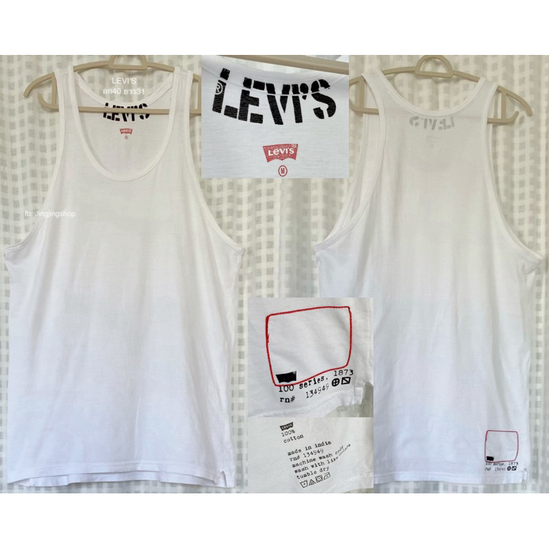 LEVI’S เสื้อกล้าม เสื้อมือสอง