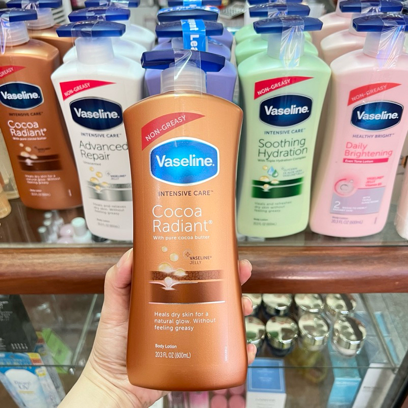 (📍Vaseline นำเข้าจาก USA) VASELINE INTENSIVE CARE โลชั่นบำรุงผิว