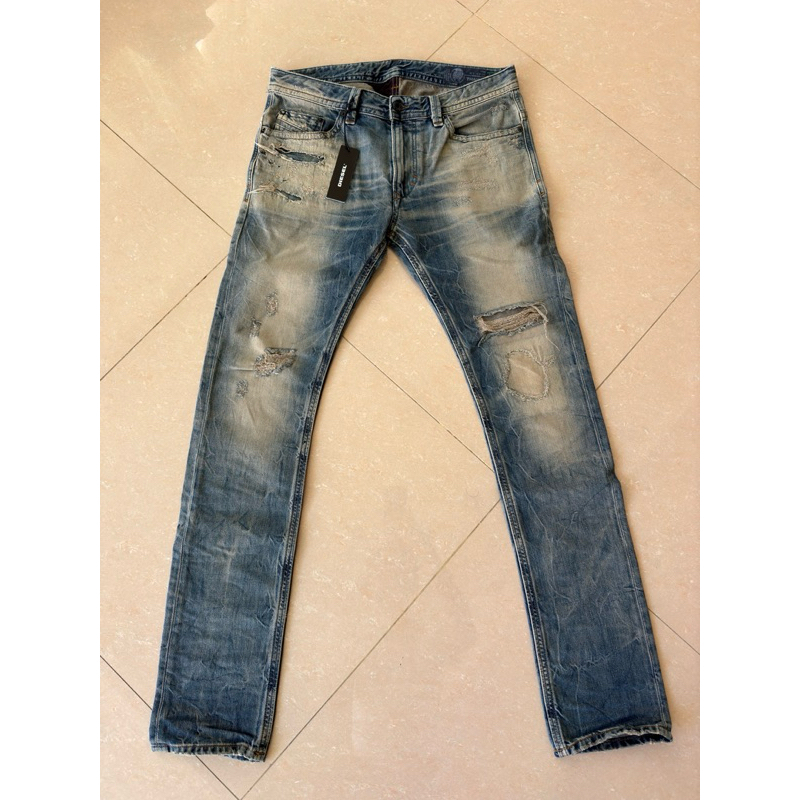 กางเกงยีนส์ Diesel Thavar 856C 0856C Blue Eyecons 2016/2 Edition W31 L32