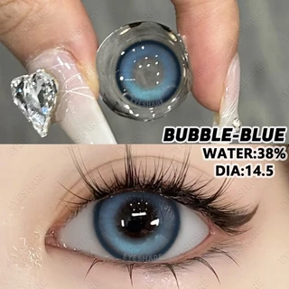 (COD)-Eyeshare Bubble Grey/Blue/Brown คอนแทคเลนส์ คอนแทคเลนส์สีตาขนาดใหญ่14.5 มม. คู่หนึ่งใช้ได้นานหนึ่งปีพร้อมจัดส่งฟรี