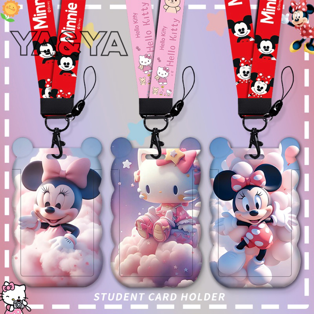 หมีเวอร์ชั่นใหม่ค่ะที่ห้อยบัตรพนักงาน ป้ายชื่อ บัตรนักเรียน  บัตรพนักงาน พร้อมสายคล้องคอ ราคาถูกที่สุด บัตรลายการ์ตูน