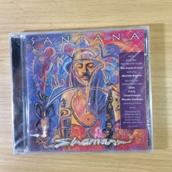 CD Rock  Santana Shaman   Eu (New)