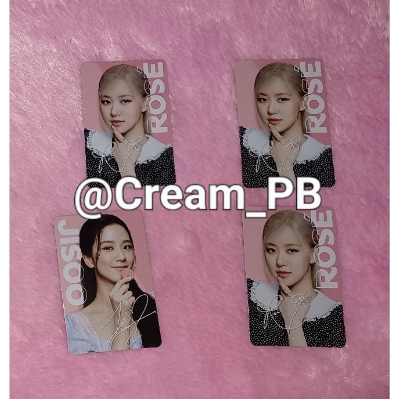 (พร้อมส่ง) การ์ดBlackpink Oreo