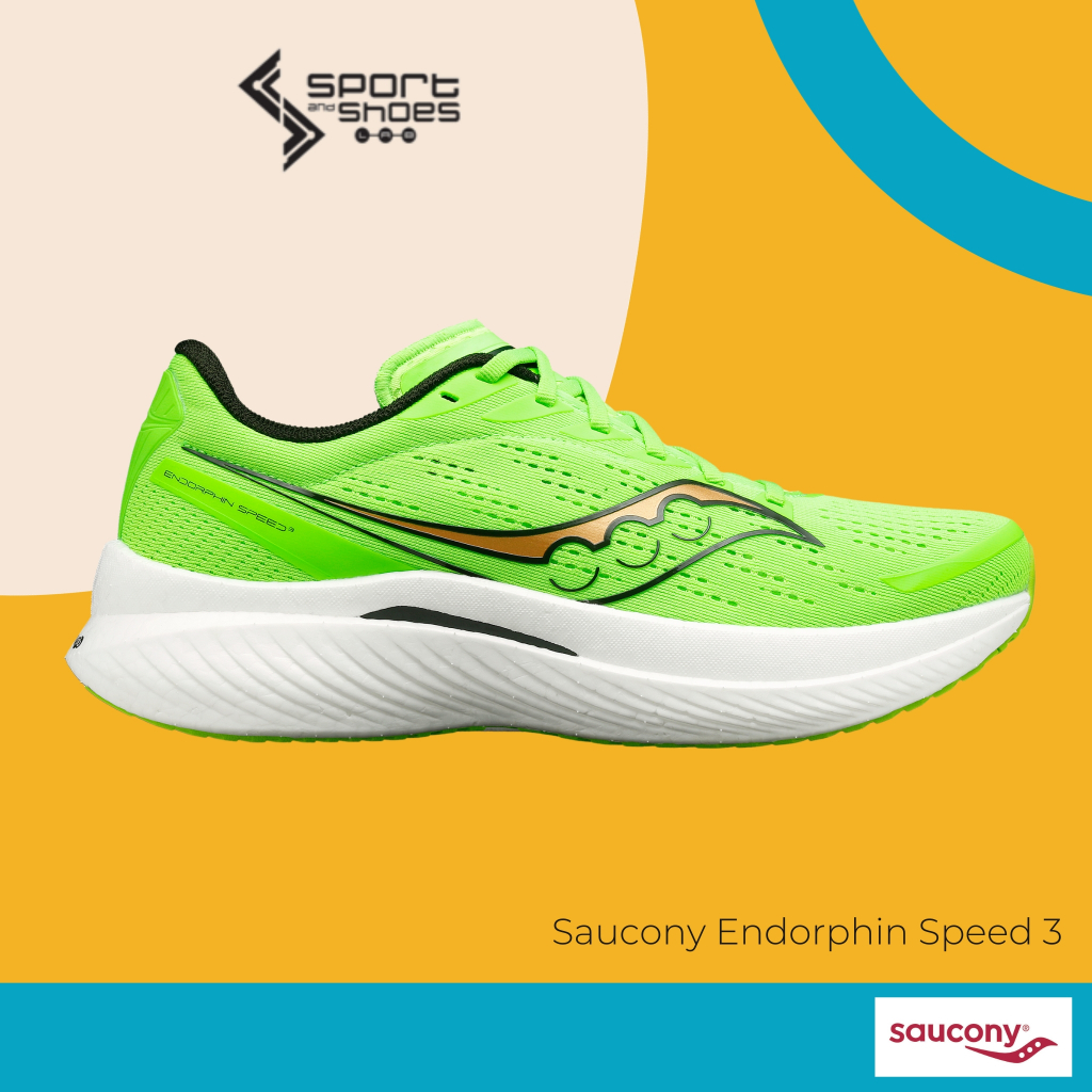 Saucony Endorphin Speed3 (สำหรับผู้ชายและผู้หญิง)