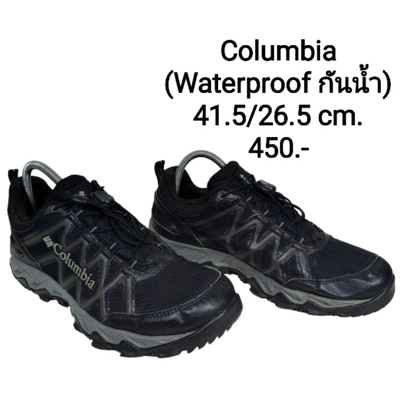 รองเท้ามือสอง Columbia 41.5/26.5 cm. (Waterproof กันน้ำ)