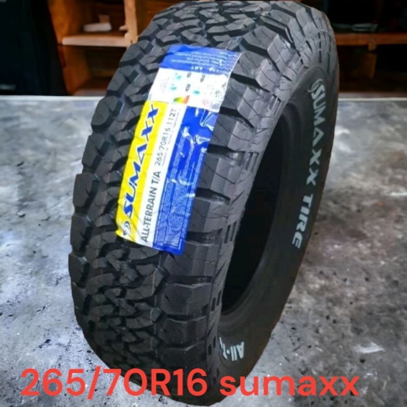 ยางรถยนต์ราคาถูก 265/70R16 AT  SUMAXX ใหม่ปี 2025 (ราคา1เส้น)มีบริการเก็บเงินปลายทาง