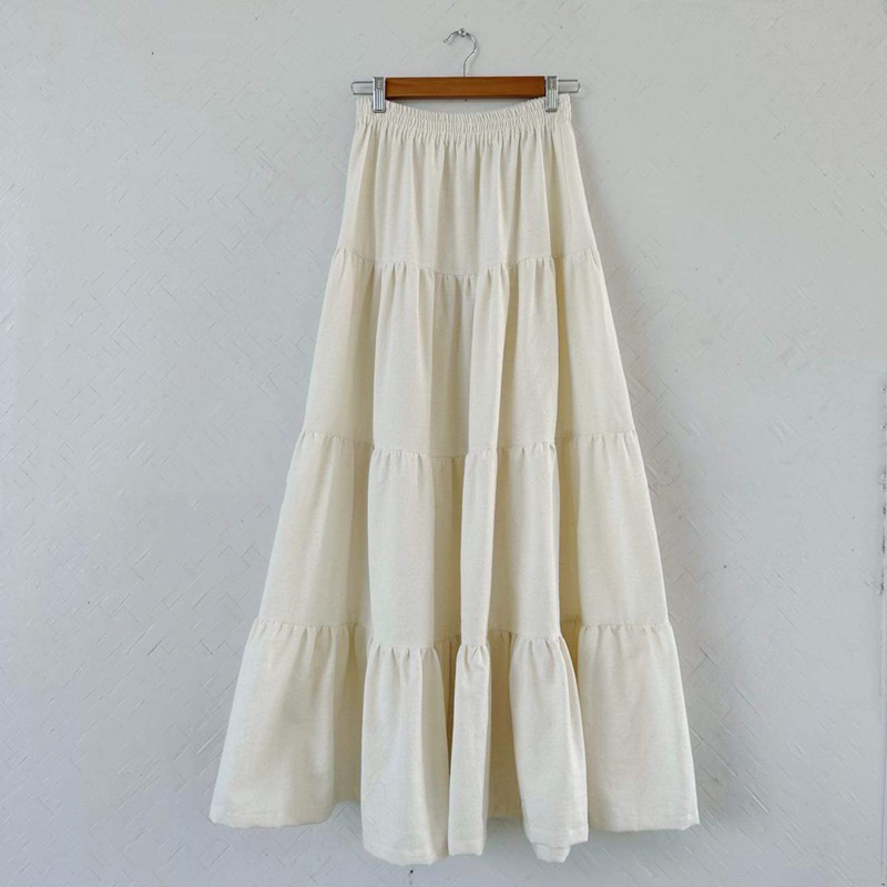 ✨ใส่โค้ด MALI69  ✨ Layla skirt กระโปรงขนมชั้น กระโปรงมินิมอล